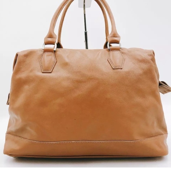 Longchamp leather & cowhide doctor bag. Weekender. Limited edition legend Verdi - Picture 2 of 10